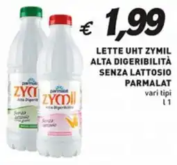 Coal Lette uht zymil alta digeribilità senza lattosio PARMALAT offerta