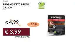Prezzemolo e Vitale Probios keto bread offerta