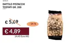 Prezzemolo e Vitale Dattilo pistacchi tostati offerta