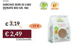 Prezzemolo e Vitale Sarchio semi di lino dorato bio offerta