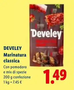 Lidl DEVELEY Marinatura classica offerta
