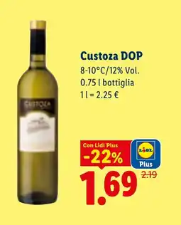 Lidl Custoza DOP offerta