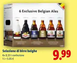 Lidl Selezione di birre belghe offerta