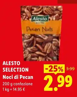 Lidl ALESTO SELECTION Noci di Pecan offerta