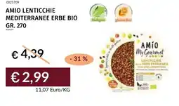 Prezzemolo e Vitale Amio lenticchie mediterranee erbe bio offerta