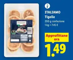Lidl ITALIAMO Tigelle offerta