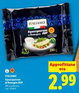 Lidl ITALIAMO Squacquerone di Romagna DOP offerta
