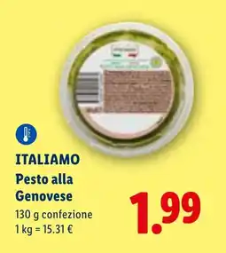 Lidl ITALIAMO Pesto alla Genovese offerta