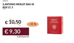 Prezzemolo e Vitale S.antonio merlot bag in box offerta