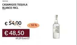 Prezzemolo e Vitale Casamigos tequila blanco offerta