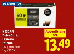 Lidl NESCAFÈ Dolce Gusto Espresso Intenso offerta
