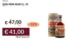 Prezzemolo e Vitale Don papa rum offerta