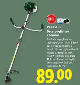 Lidl PARKSIDE Decespugliatore a benzina offerta