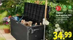 Lidl LIVARNO Box da giardino offerta