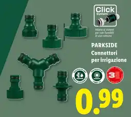 Lidl PARKSIDE Connettori per irrigazione offerta