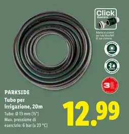 Lidl PARKSIDE Tubo per irrigazione, 20m offerta