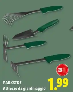 Lidl PARKSIDE Attrezzo da giardinaggio offerta