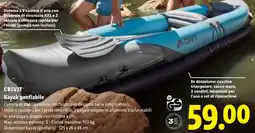 Lidl CRIVIT Kayak gonfiabile offerta