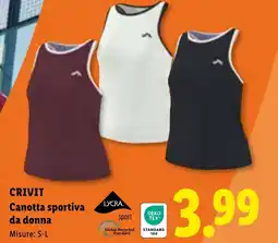 Lidl CRIVIT Canotta sportiva da donna offerta