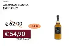 Prezzemolo e Vitale Casamigos tequila anejo offerta