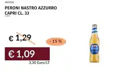 Prezzemolo e Vitale Peroni nastro azzurro capri offerta