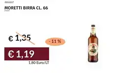 Prezzemolo e Vitale Moretti birra offerta