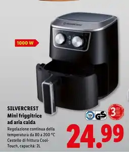 Lidl SILVERCREST Mini friggitrice ad aria calda offerta