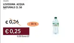 Prezzemolo e Vitale Levissima acqua naturale offerta