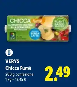 Lidl VERYS Chicca Fumé offerta