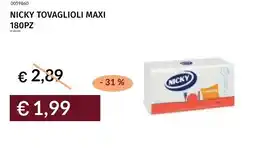 Prezzemolo e Vitale Nicky tovaglioli maxi offerta