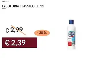 Prezzemolo e Vitale Lysoform classico offerta