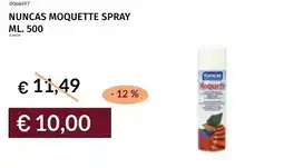Prezzemolo e Vitale Nuncas moquette spray offerta
