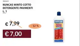 Prezzemolo e Vitale Nuncas winto cotto detergente pavimenti offerta