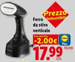 Lidl Ferro da stiro verticale offerta