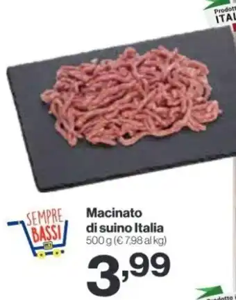 In'S Mercato Macinato di suino Italia offerta