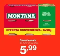 In'S Mercato MONTANA Carne lessata offerta