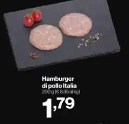 In'S Mercato Hamburger di pollo Italia offerta