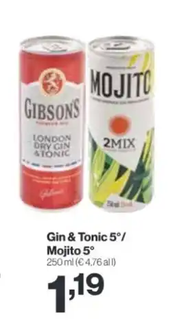 In'S Mercato Gin & Tonic 5°/ Mojito 5° offerta