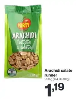 In'S Mercato PARTY Arachidi salate runner offerta