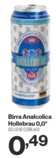 In'S Mercato Birra Analcolica Hollebrau 0,0° offerta
