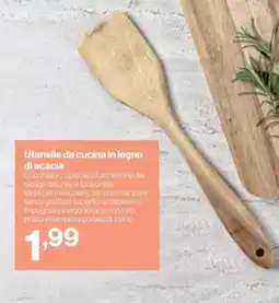 In'S Mercato Utensile da cucina in legno di acacia offerta