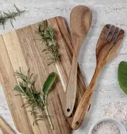 In'S Mercato Tagliere in legno di acacia con manico offerta
