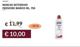 Prezzemolo e Vitale Nuncas detersivo passione bianco offerta