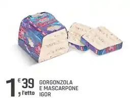 Supermercati Dok Gorgonzola e mascarpone IGOR offerta