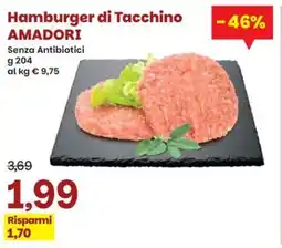 Prix Quality Hamburger di Tacchino AMADORI offerta