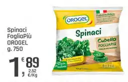 Supermercati Dok Spinaci FogliaPiù OROGEL offerta