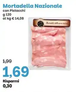 Prix Quality Mortadella Nazionale con Pistacchi offerta