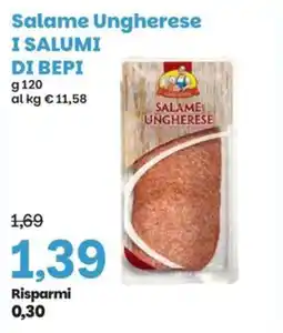 Prix Quality Salame Ungherese I SALUMI DI BEPI offerta