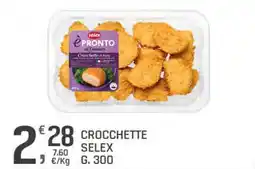 Supermercati Dok Crocchette SELEX offerta