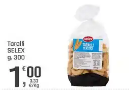 Supermercati Dok Taralli SELEX offerta